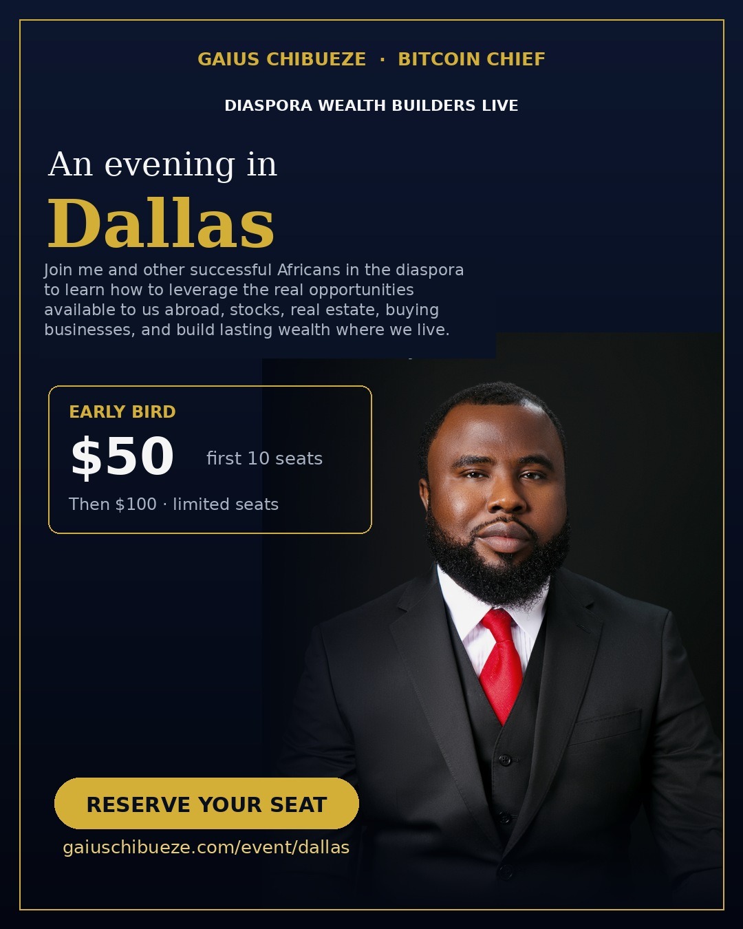 Diaspora Wealth Builders Live in Dallas