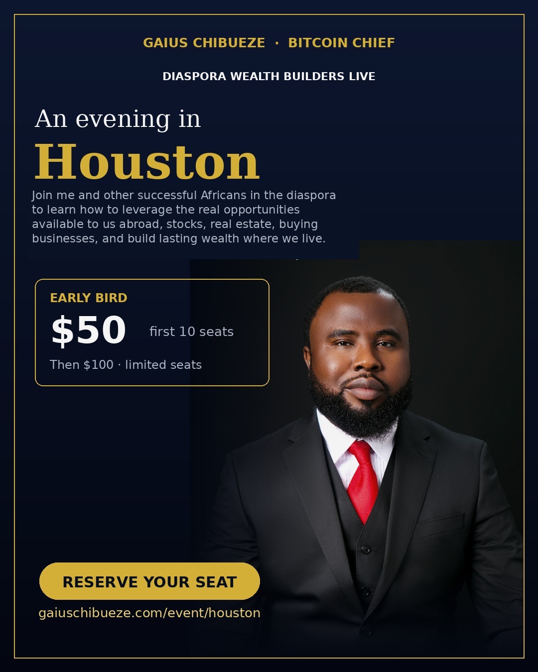 Diaspora Wealth Builders Live in Houston
