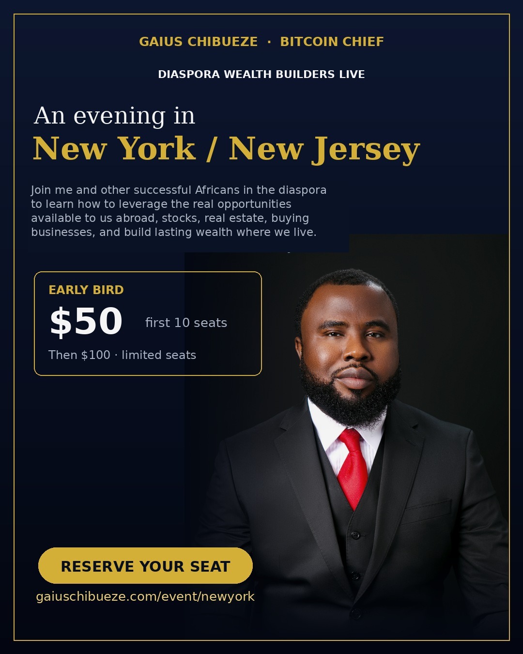 Diaspora Wealth Builders Live in New York / New Jersey